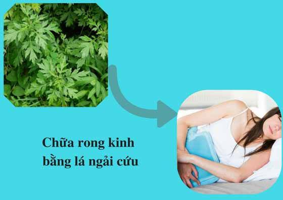 Cây ngải cứu- Bài thuốc Nam trị rong kinh