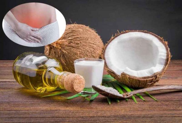 Cách điều trị ngứa vùng kín về đêm bằng dầu dừa