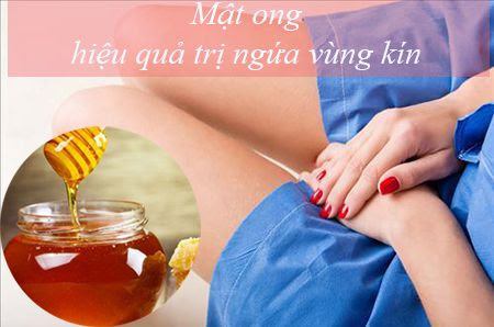 Chữa ngứa vùng kín bằng mật ong