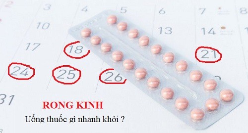 Kinh nguyệt kéo dài điều trị nội khoa