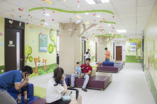 Cơ sở vật chất của bệnh viện Hạnh Phúc