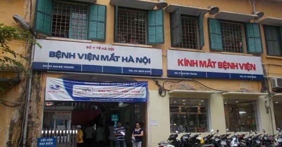 Bệnh viện mắt Hà Nội_địa chỉ thời gian và quy trình thăm khám