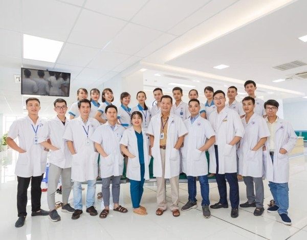 Đội ngũ y bác sĩ của Đa khoa Quốc tế Hải Phòng