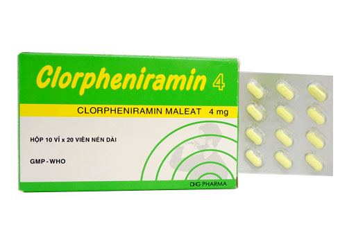 Những lưu ý khi dùng clopheniramin 4mg