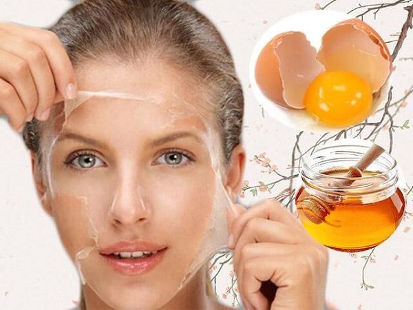 mật ong trứng gà trị tan nhang