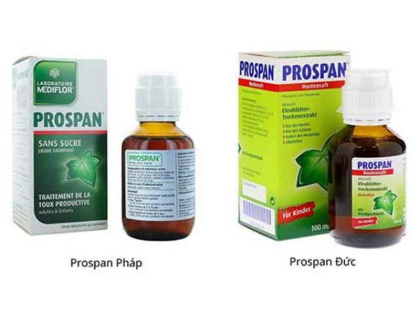 thuốc ho prospan của pháp