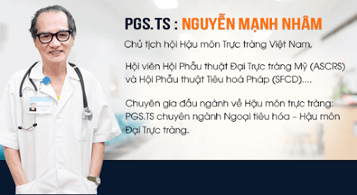 Bác sĩ khám chữa bệnh trĩ giỏi ở Hà Nội