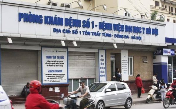 Phòng khám số 1 Cơ Xương Khớp bệnh viện Đại học Y Hà Nội