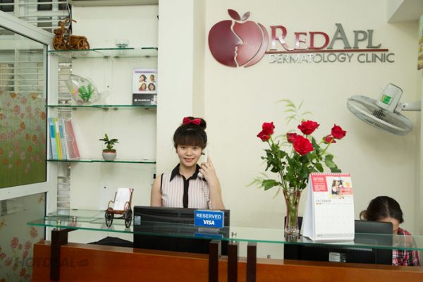 Quy trình điều trị – làm đẹp tại Phòng khám da liễu Táo Đỏ