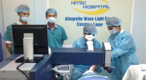 Cơ sở vật chất Bệnh viện chuyên khoa Mắt Hitec