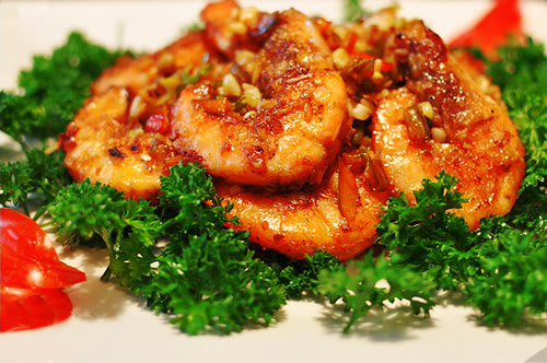 calo trong tôm luộc