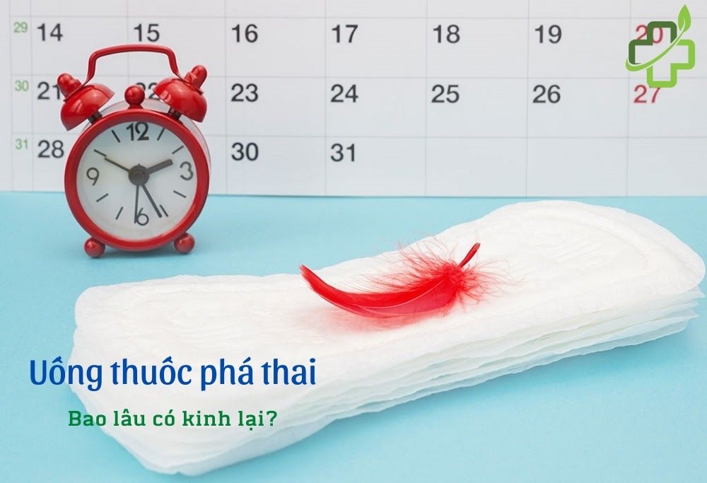 Tại sao uống thuốc phá thai không có kinh? – Bao lâu thì có kinh lại?