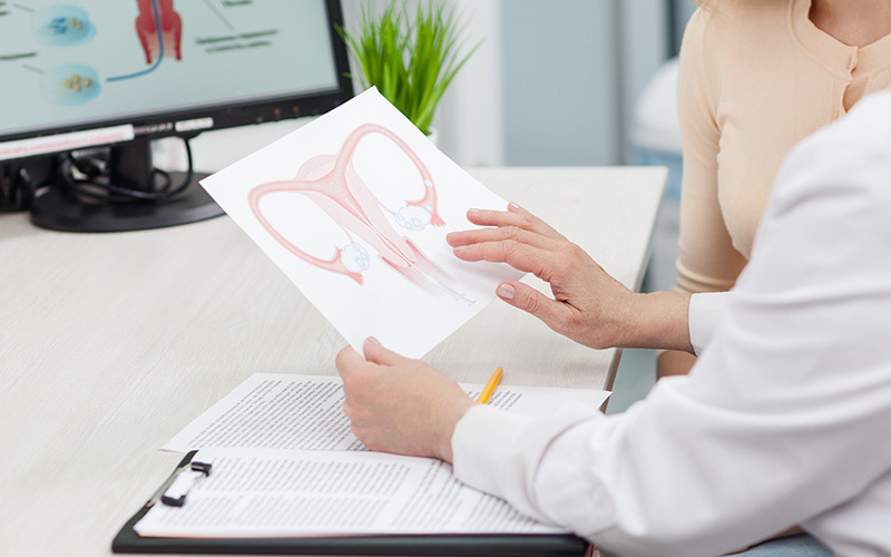 nang đơn thùy buồng trứng phải khi mang thai