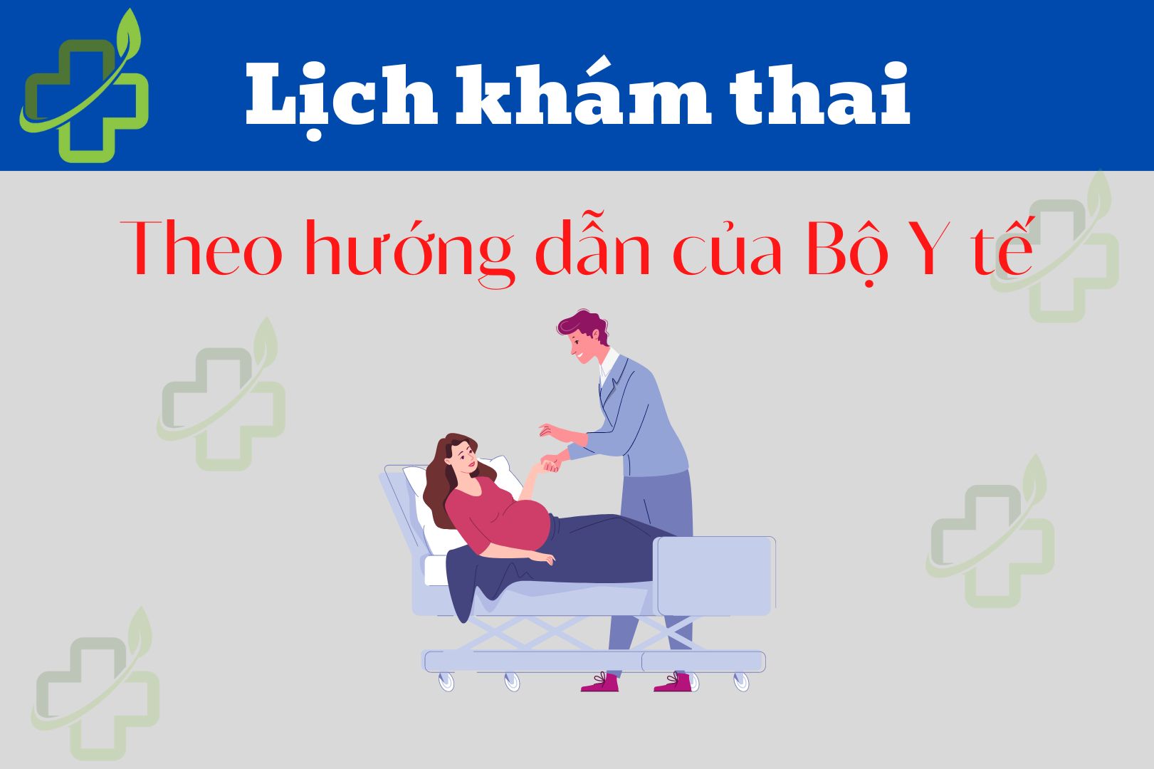 Lịch khám thai chuẩn của bộ y tế
