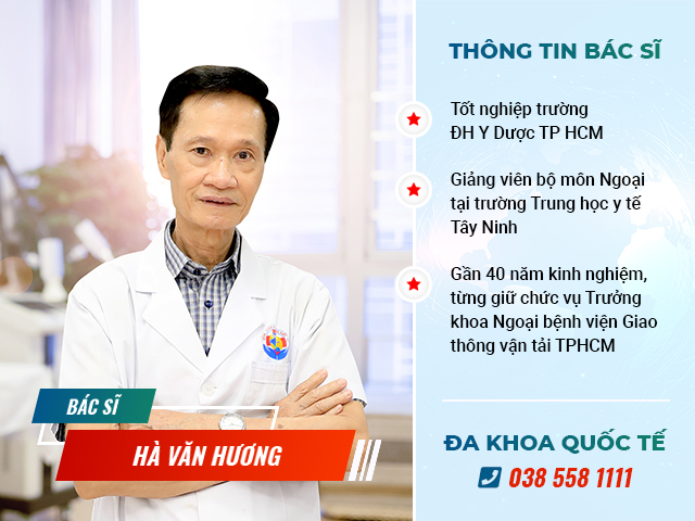 Khám nam khoa bác sĩ giỏi tại TpHCM – Phòng khám bác sĩ Hà Văn Hương