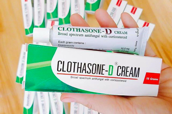 Kem bôi trị hắc lào Clothasone D Thái Lan
