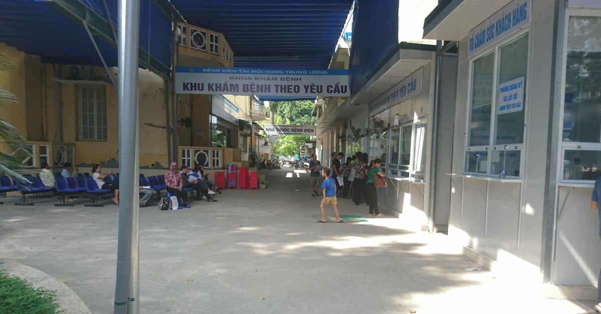 Bảng giá khám bệnh tại Bệnh viện Tai Mũi Họng Trung ương