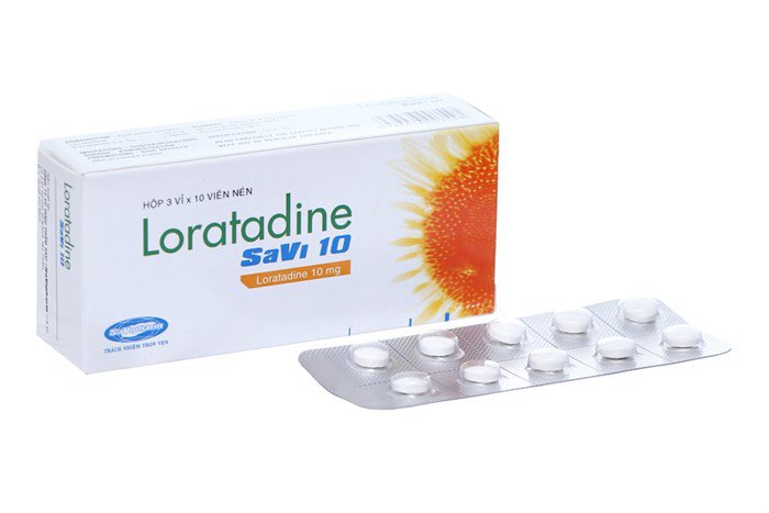 Nổi mề đay dùng thuốc gì? Thuốc Loratadine