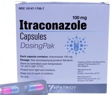 Itraconazole - Thuốc trị huyết trắng vón cục do nấm 