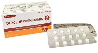 Thuốc bôi trị mề đay Dexclorpheniramin