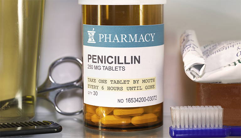Thuốc kháng sinh điều trị chàm tổ đỉa Penicillin