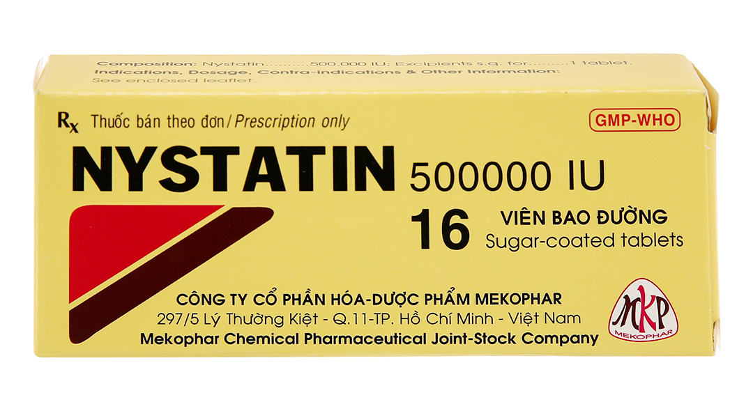Nystatin - Thuốc trị huyết trắng có mùi hôi tốt nhất bác sĩ khuyên dùng