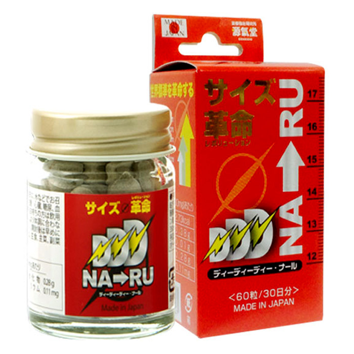 Tăng kích cỡ cậu nhỏ với thuốc Naru của Nhật Bản