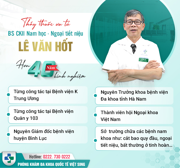 Địa chỉ cắt bao quy đầu uy tín, chất lượng tại Bắc Ninh